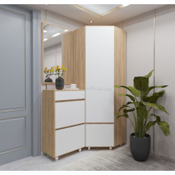 Прихожая Arta Mobilei Krafti 5.3 AM83 (Gold Craft Oak/Alpine White)