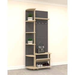 Прихожая Arta Mobilei Open Grafit 1.2 AM50 (Graphite/Ferrara Oak)