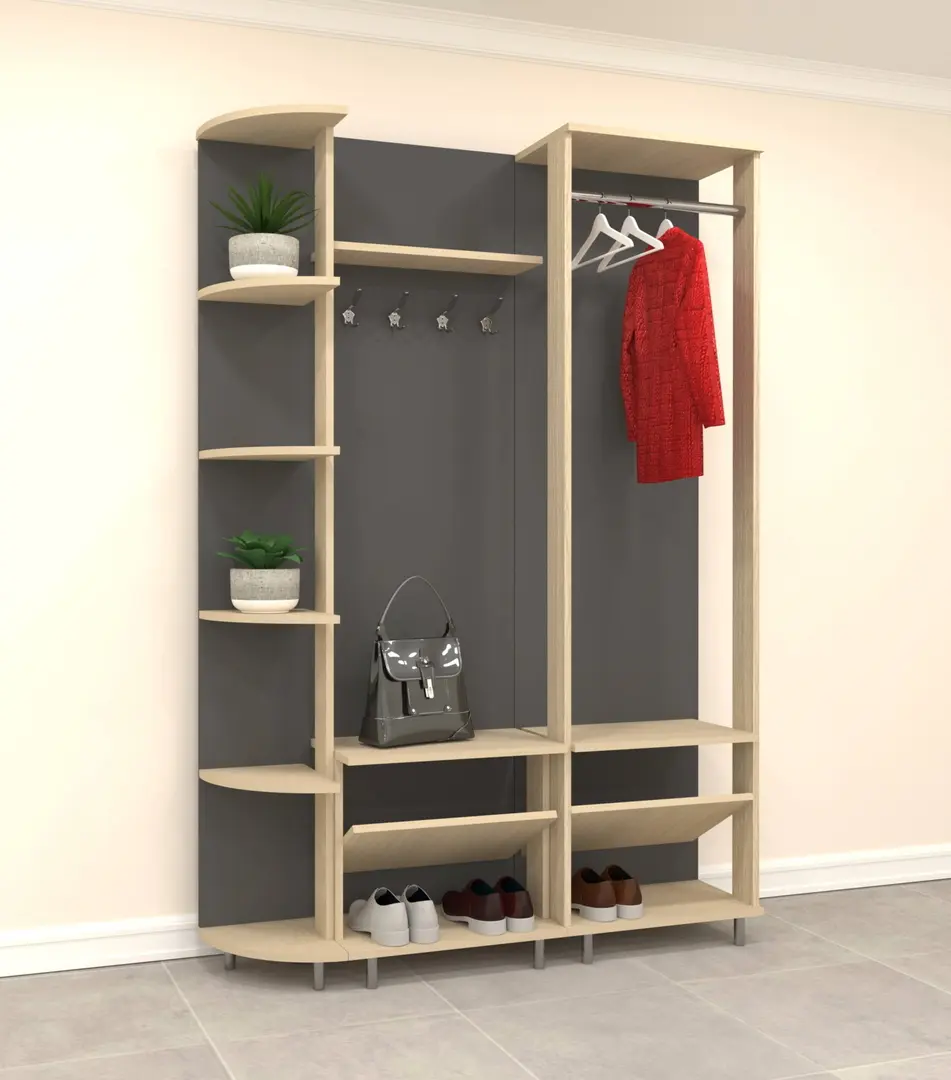 Antreu Arta Mobilei Open Grafit 1.2.4 AM49 (Graphite/Ferrara Oak)