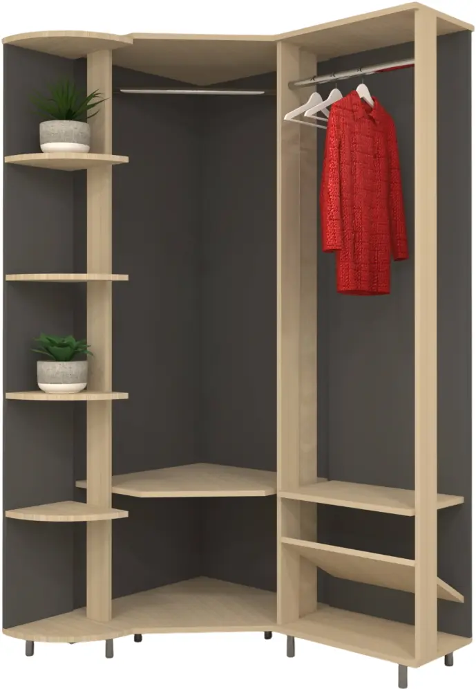 Antreu Arta Mobilei Open Grafit 1.3.4 AM51 (Graphite/Ferrara Oak)