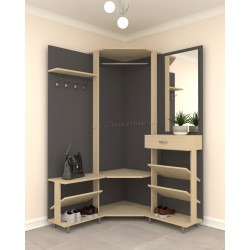 Прихожая Arta Mobilei Open Grafit 2.3.5 AM54 (Graphite/Ferrara Oak)