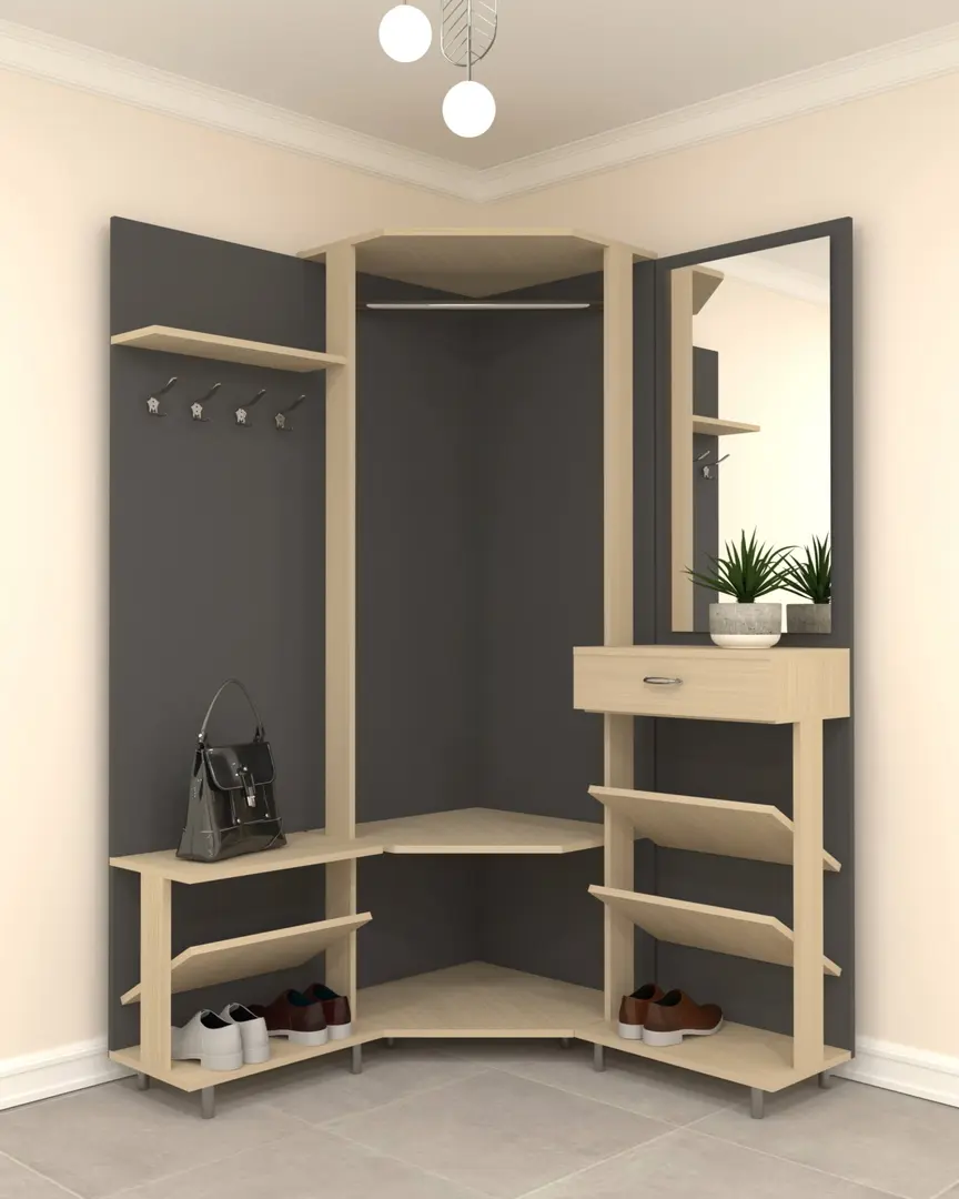 Antreu Arta Mobilei Open Grafit 2.3.5 AM54 (Graphite/Ferrara Oak)