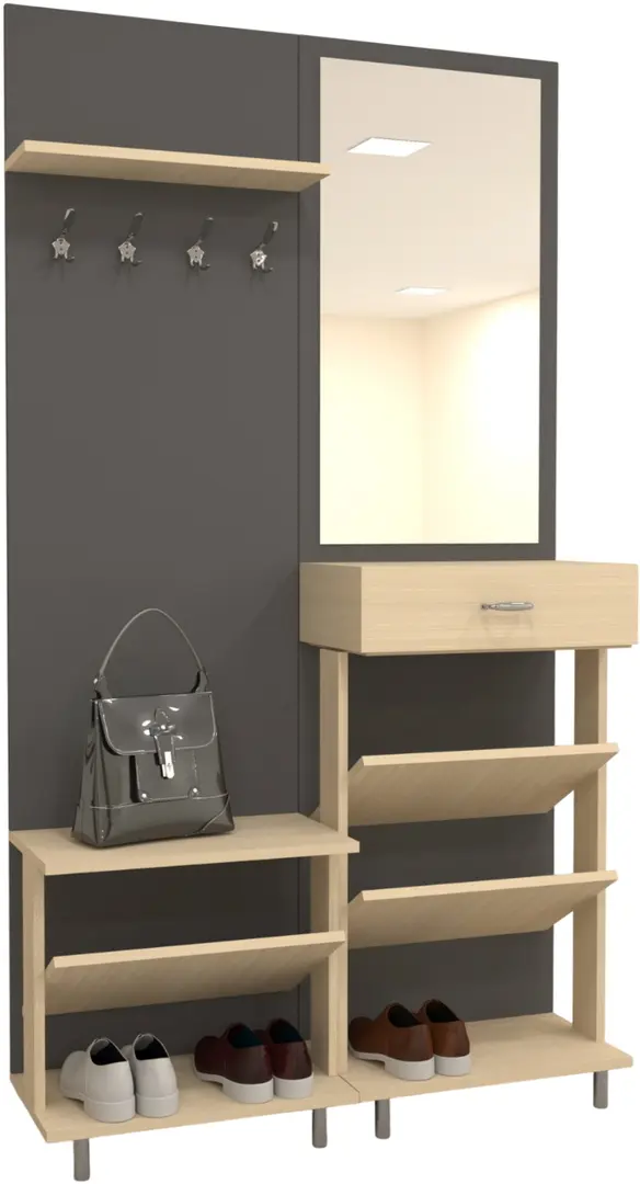 Antreu Arta Mobilei Open Grafit 2.5 AM59 (Graphite/Ferrara Oak)