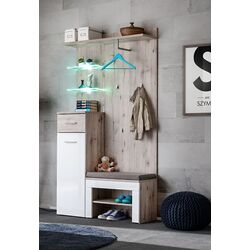 Antreu ASM Gustavo I DWW GV1 (Wellington Oak/White Gloss)