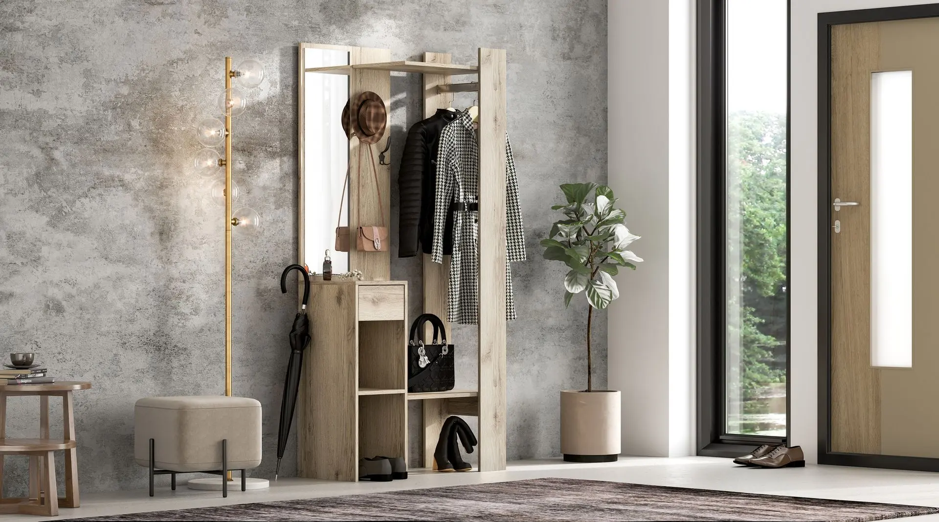 Antreu Астрид-Мебель Krit 1 ЦРК.КРТ.01 (Delano Oak Light) - 2