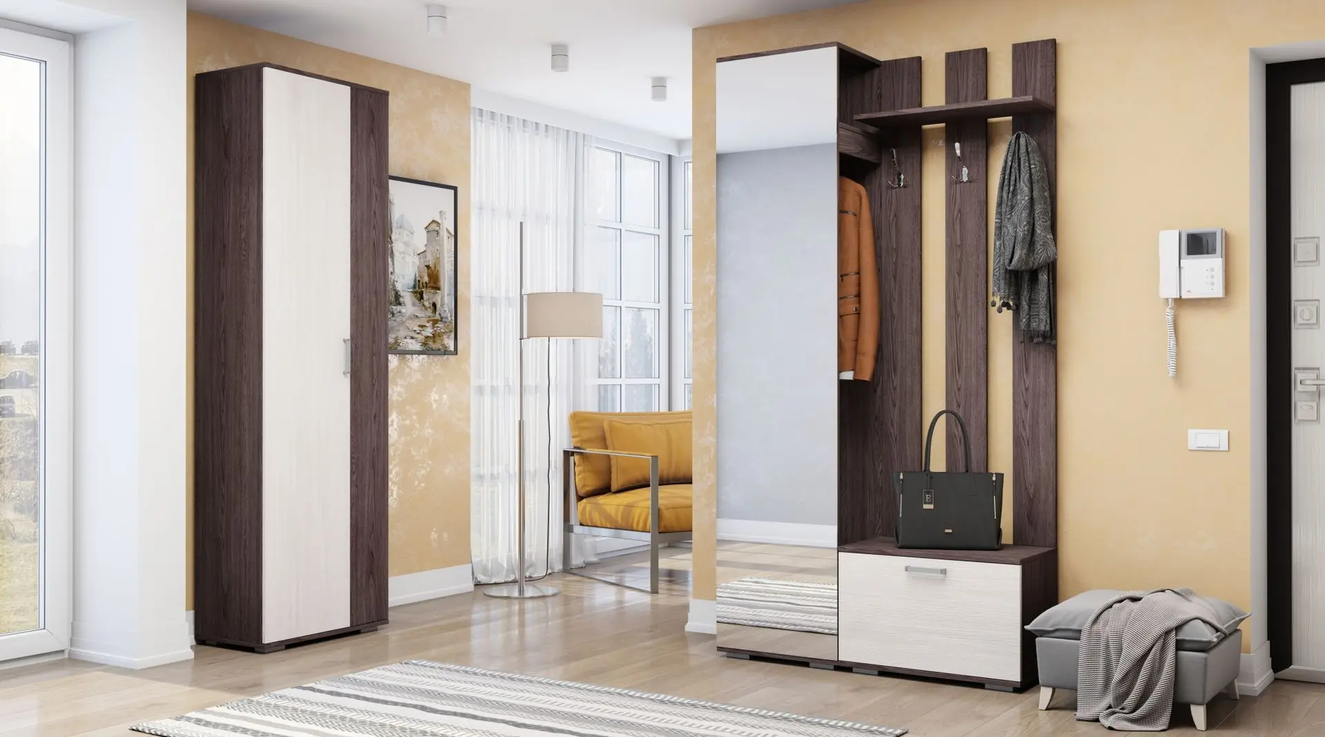 Antreu Астрид-Мебель Sofiya 10 (Ash Anchor Dark/Ash Anchor White) - 2