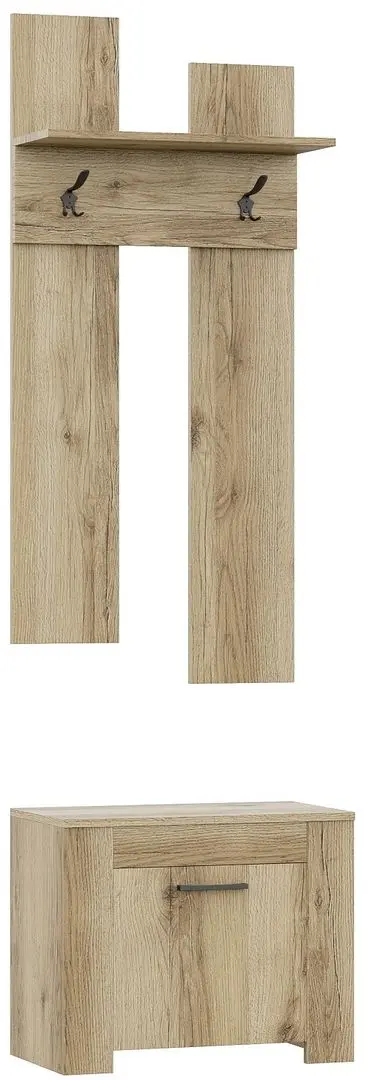 Cuier Астрид-Мебель Kvadro КВД.42 (Delano Oak Light)