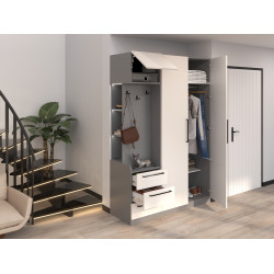 Antreu Bayro Serenity 3 sertare 150x220x52 stang (Light Cream/Asphalt Grey) Thumb