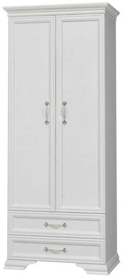 Шкаф Браво-Мебель Грация ШР-2 880 (Белый)