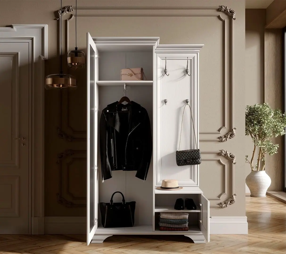 Antreu Gerbor Kentuki PPK/110(N)L/D (Alpine White)