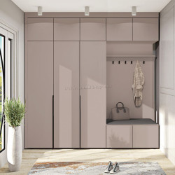 Прихожая Comfort Mebel Flex ВТ-4081 ДСП Eko 2.5m (Toffee Matte)
