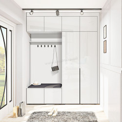 Antreu Comfort Mebel Flex ВТ-4083 PAL Eko 2.0m (White Gloss)