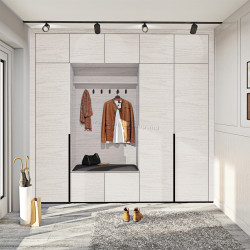 Прихожая Comfort Mebel Flex ВТ-4086 ДСП Eko 2.5m (Bleached Oak Matte)