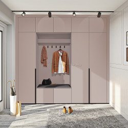 Прихожая Comfort Mebel Flex ВТ-4086 ДСП Eko 2.5m (Toffee Matte)