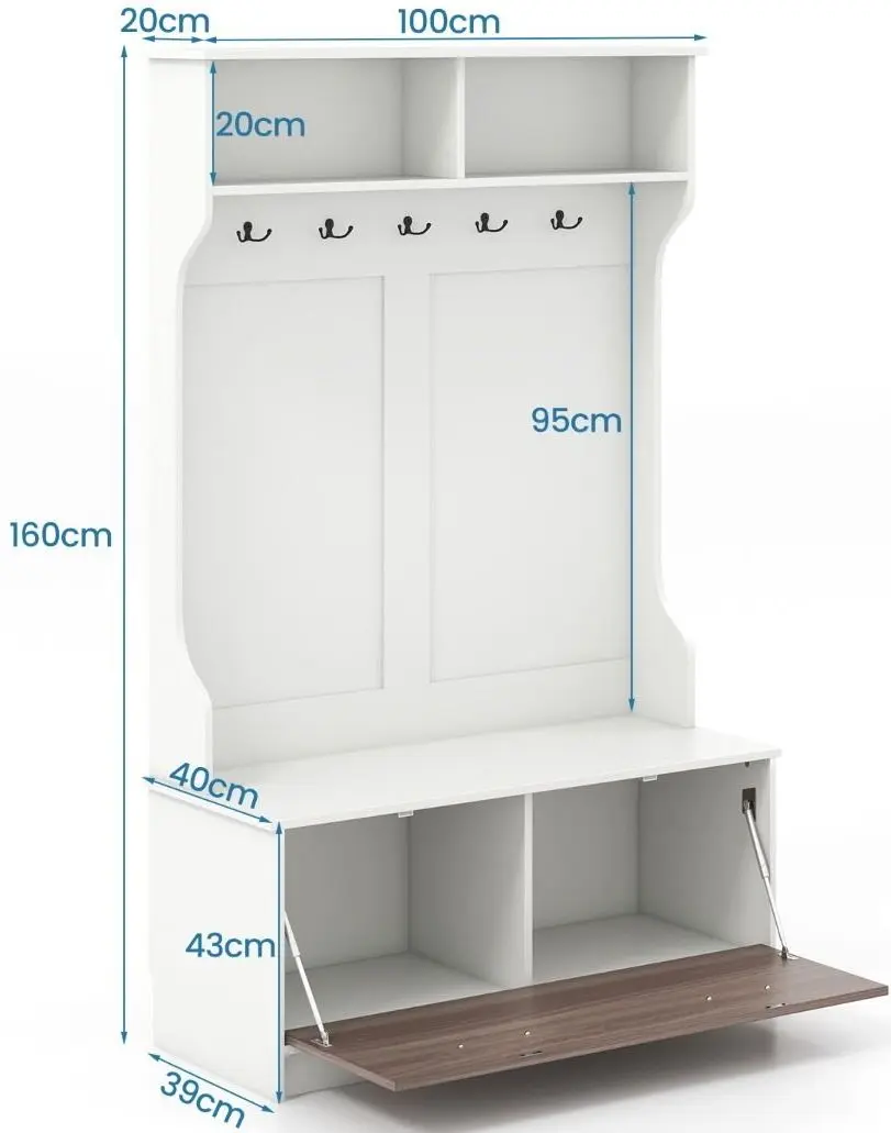 Antreu Costway HU10448WH (White)
