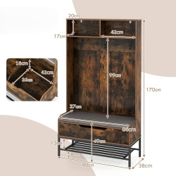 Antreu Costway JV11461CF (Brown) Thumb