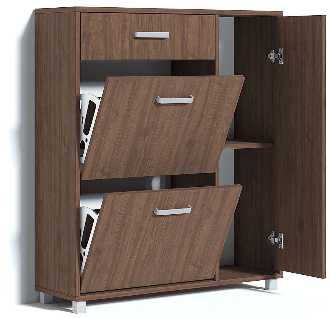 Прихожая Fabrik Home Madlen 2100 (Орех Каменный) - 3