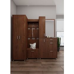 Прихожая Fabrik Home Madlen 2100 (Орех Каменный) Thumb