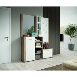 Прихожая Signal P-007 (Artisan Oak/White Mat) Thumb