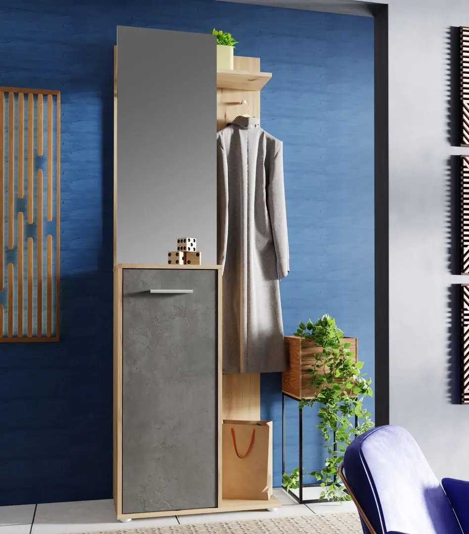 Antreu Fortuna Areel 60x179.7x32.3 (Artisan Oak/Concrete)