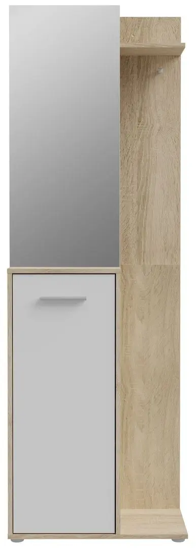 Прихожая Fortuna Areel 60x179.7x32.3 (Sonoma Oak/White) - 4