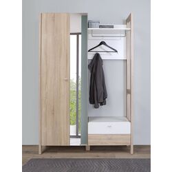 Прихожая Fortuna Hoyvik 131.1x200.1x41.2 (Sonoma Oak/White)