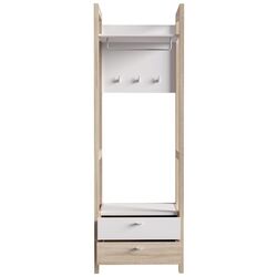 Прихожая Fortuna Hoyvik 66.4x200.1x41.2 (Sonoma Oak/White) Thumb