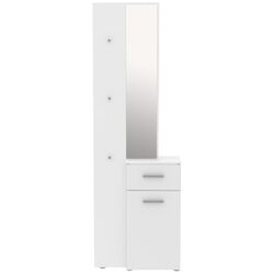 Прихожая Fortuna Lothal 64.2x196x33.8 (White) Thumb