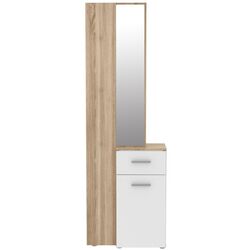 Прихожая Fortuna Lothal 64.2x196x33.8 (Sonoma Oak/White) Thumb