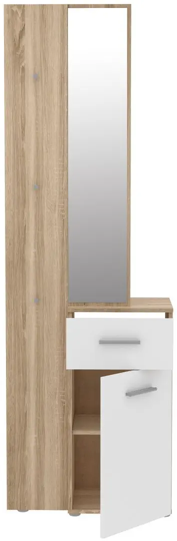 Прихожая Fortuna Lothal 64.2x196x33.8 (Sonoma Oak/White) - 4