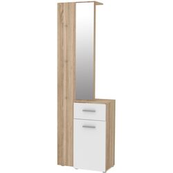 Прихожая Fortuna Lothal 64.2x196x33.8 (Sonoma Oak/White) Thumb