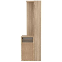Прихожая Fortuna Lothal 64.2x196x33.8 (Sonoma Oak/White) Thumb