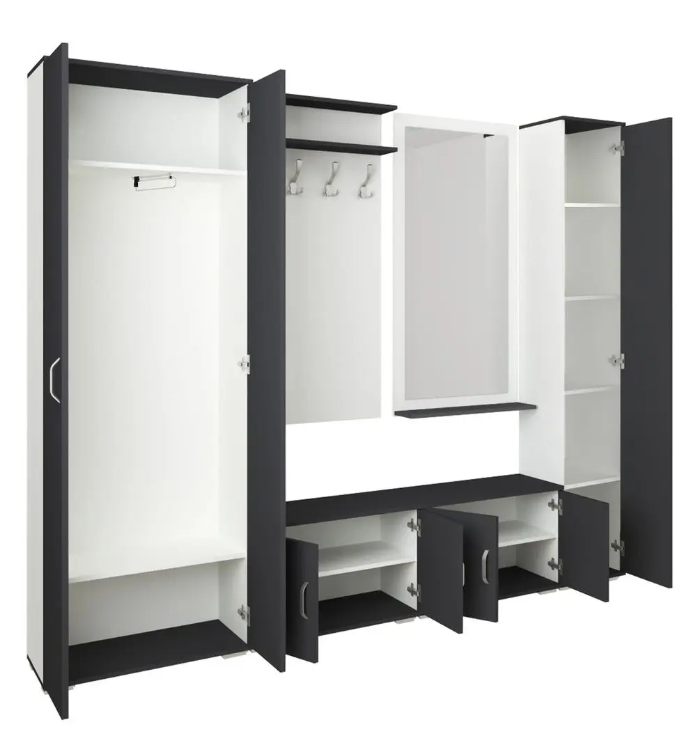 Прихожая Haaus Como V2 (White/Anthracite) - 3