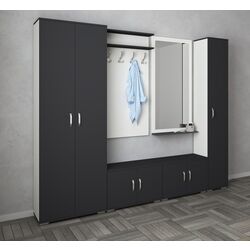 Прихожая Haaus Como V2 (White/Anthracite)
