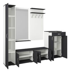 Прихожая Haaus Como V4 (Anthracite/White) Thumb