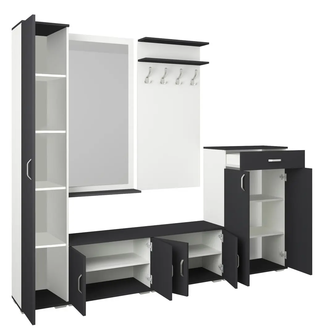Прихожая Haaus Como V4 (Anthracite/White) - 3