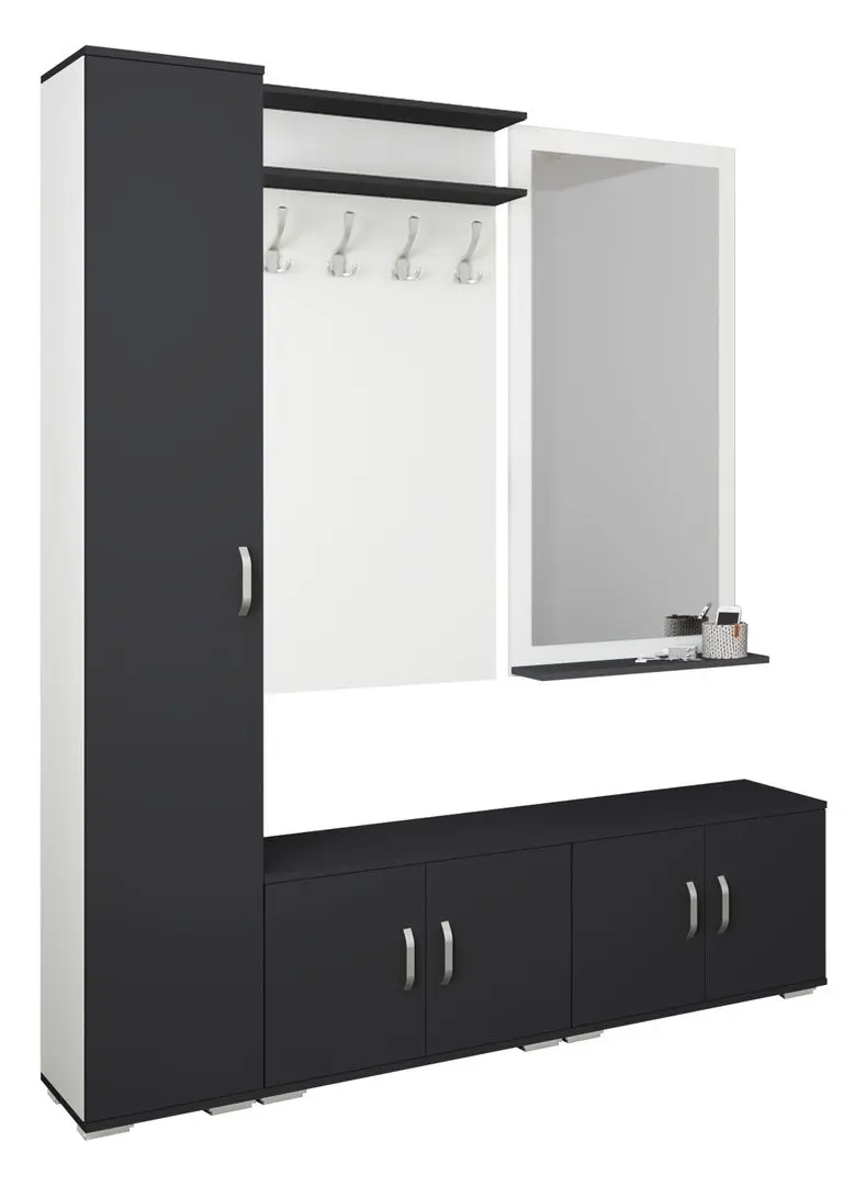 Прихожая Haaus Como V7 (Anthracite/White) - 2