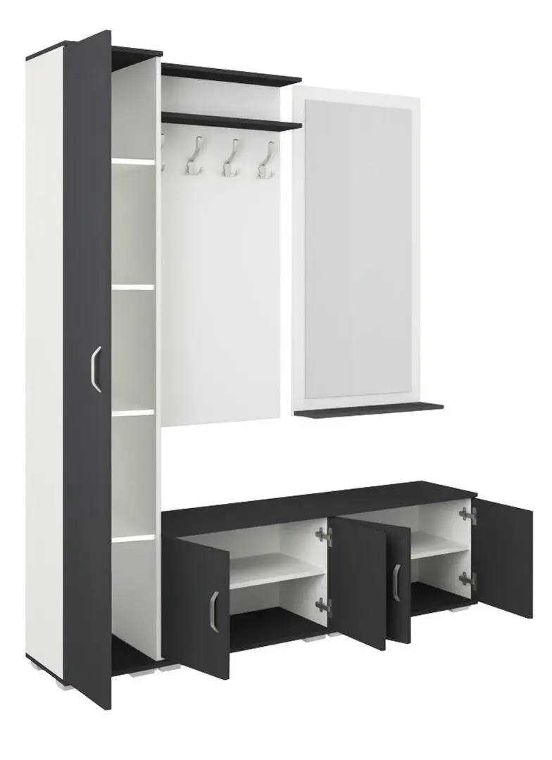 Прихожая Haaus Como V7 (Anthracite/White) - 3