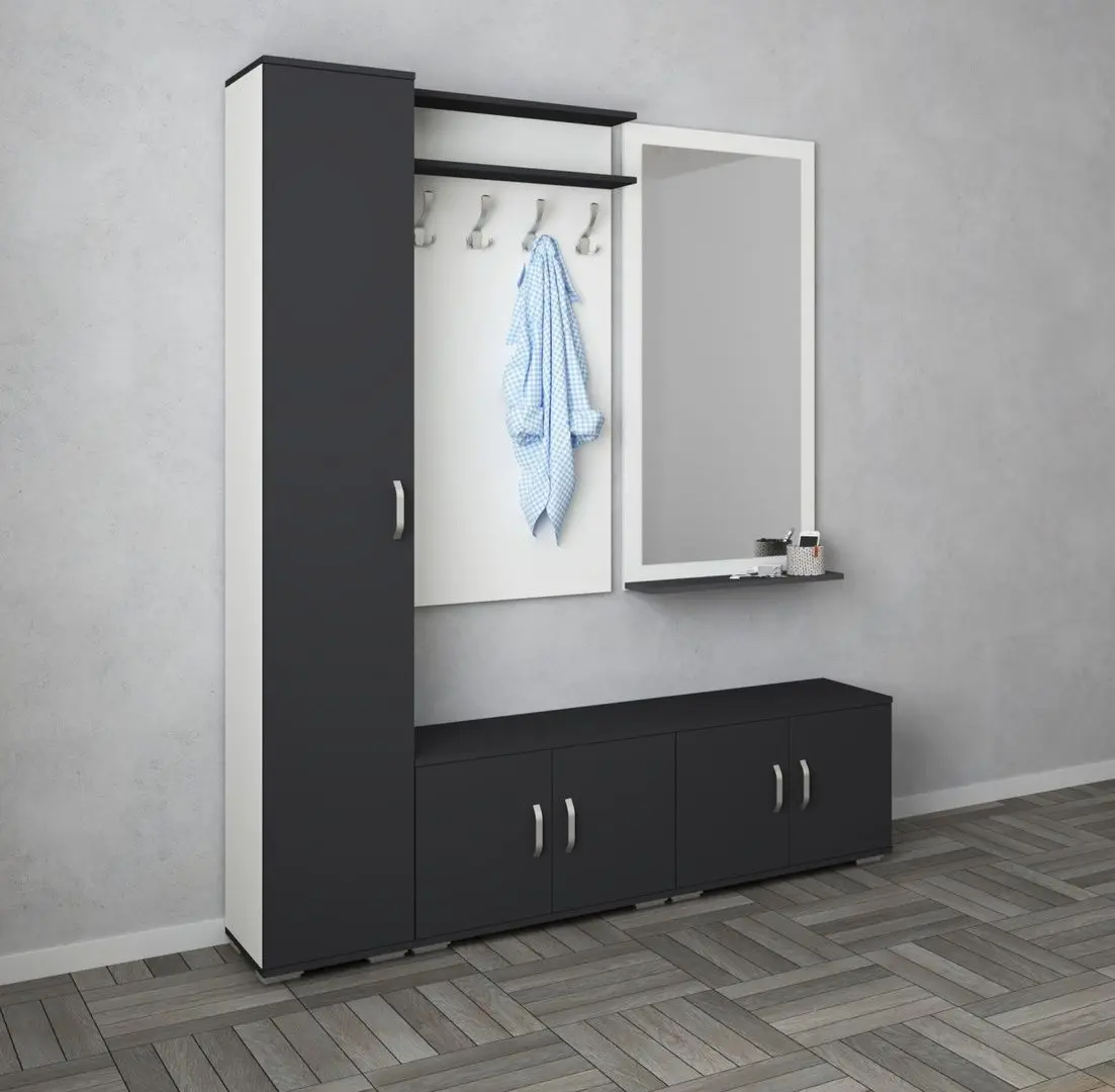 Прихожая Haaus Como V7 (Anthracite/White)