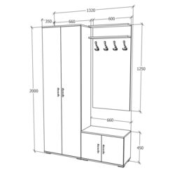 Antreu Haaus Como V8 (Anthracite/White) Thumb