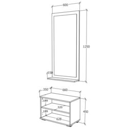 Antreu Haaus Como (White/Anthracite) Thumb