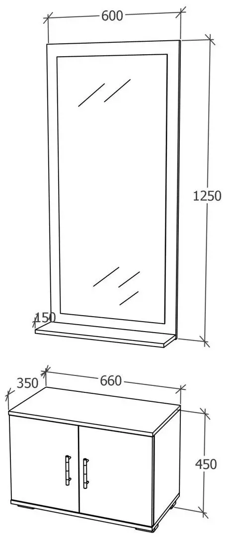 Antreu Haaus Como (White/Anthracite)