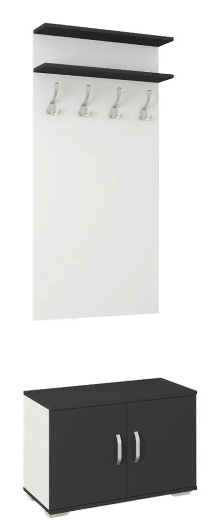 Прихожая Haaus Como (White/Anthracite) - 2