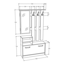 Antreu Haaus Lyon (Anthracite) Thumb