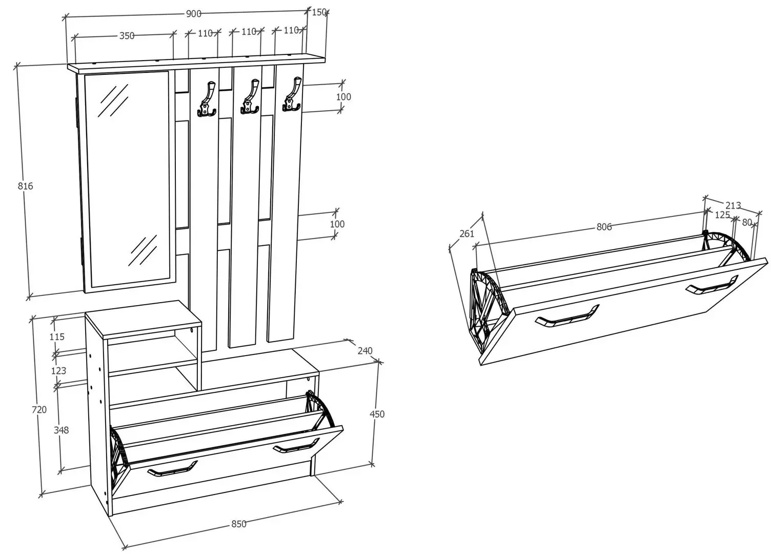 Antreu Haaus Lyon (Wenge)