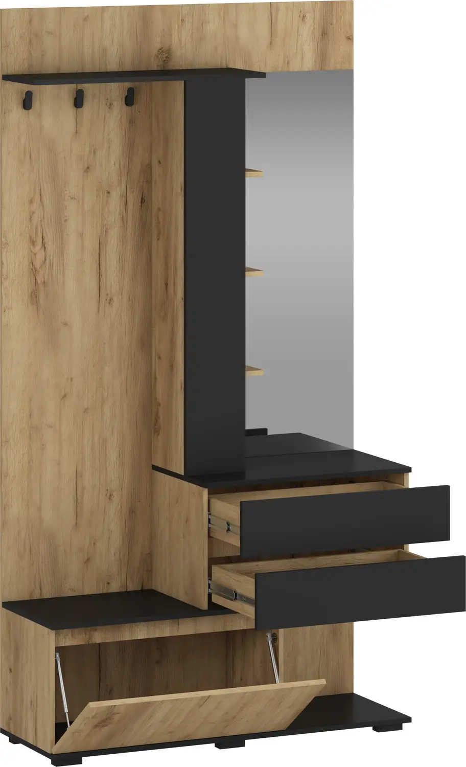 Antreu Halmar Bafra (Golden Oak/Black) - 4