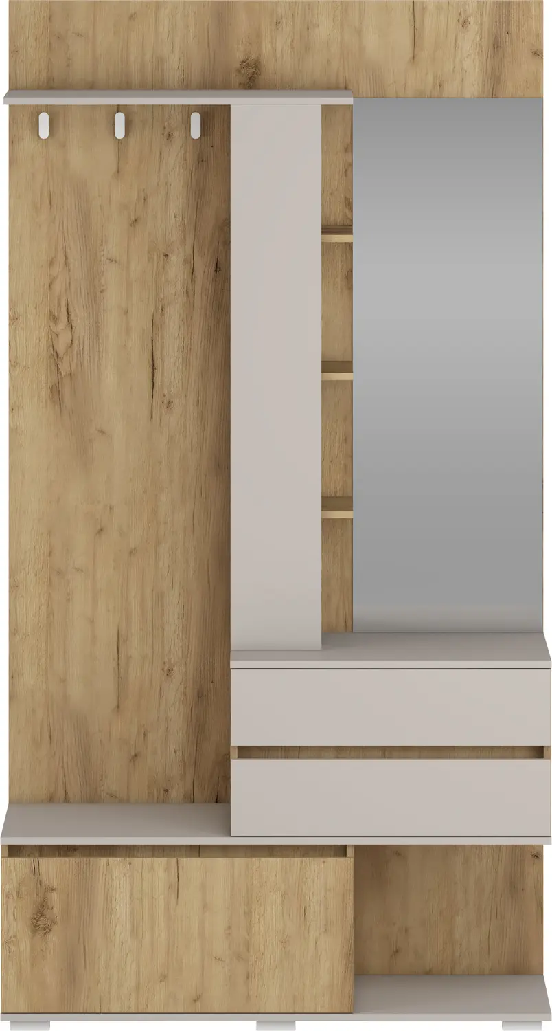 Прихожая Halmar Bafra (Golden Oak/Cashmere) - 2