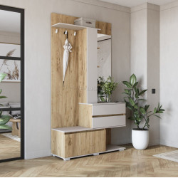 Прихожая Halmar Bafra (Golden Oak/Cashmere)