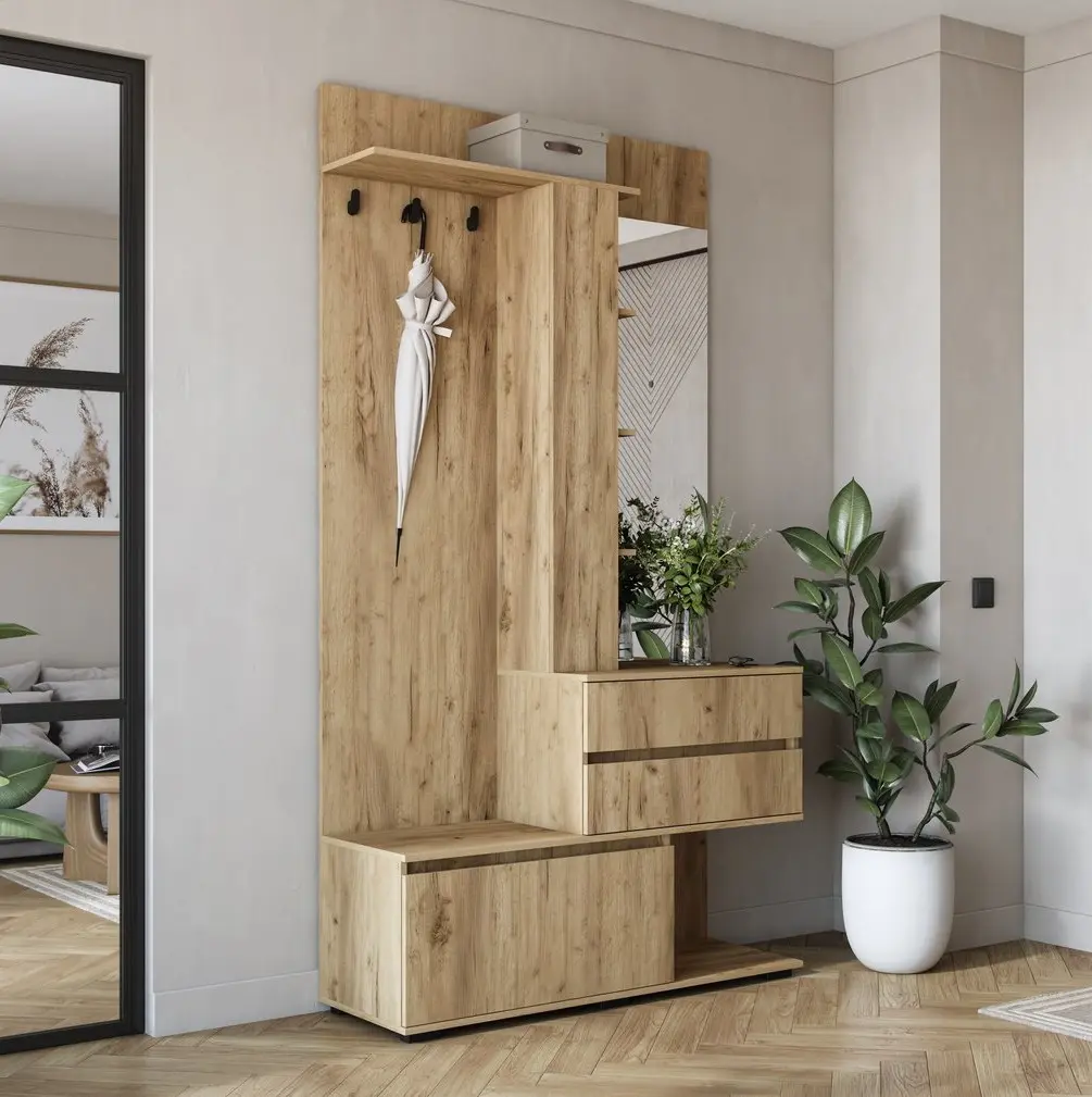 Прихожая Halmar Bafra (Golden Oak)