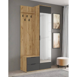 Antreu Halmar Coral (Gold Oak/Anthracite)